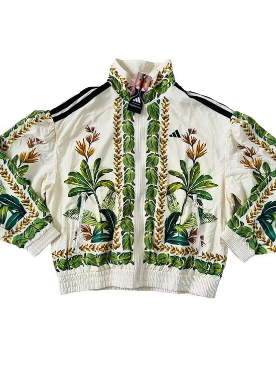 Adidas x Farm JD6304 Tropical Print Zip Jacket ( XS ) - Picture 4 of 7